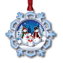 A photo of Snowman Family