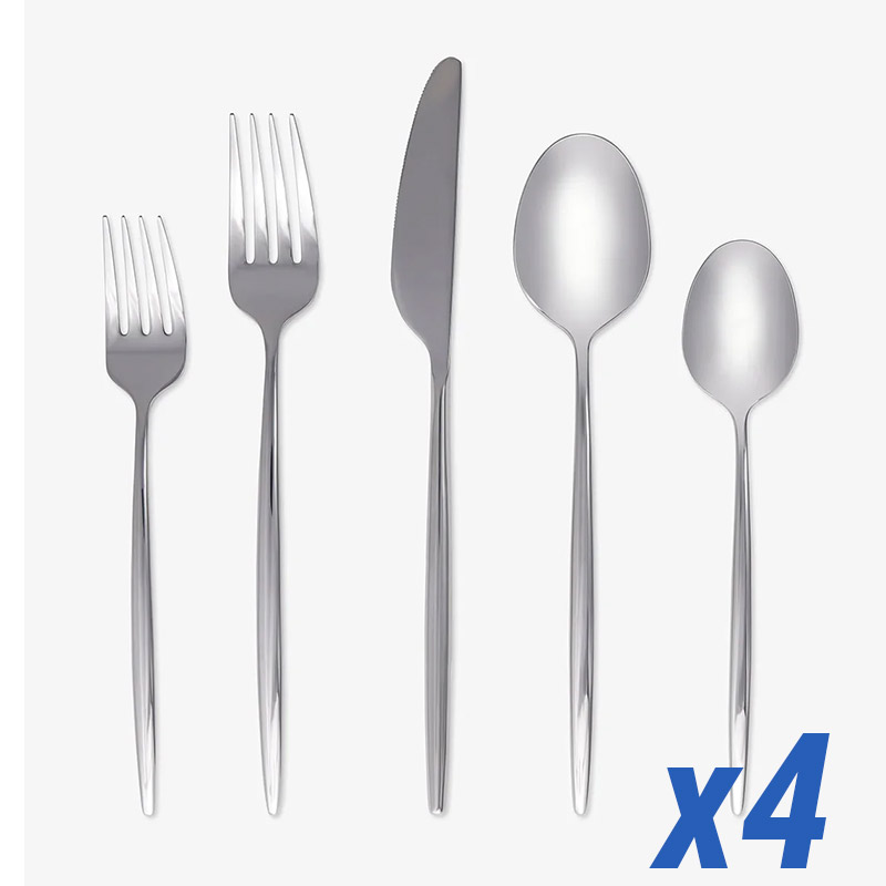 Gaze Mirror 20 Piece Service for 4