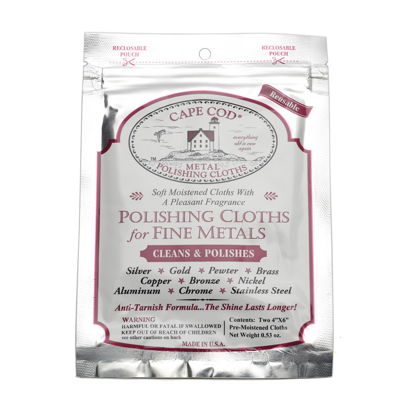 Cape Cod Polishing Cloth - 2 count