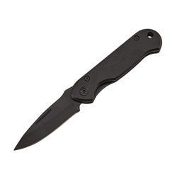 A photo of All Black Locking Pocket Knife