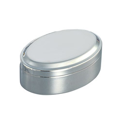 Polished Oval Jewelry Box