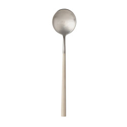 A photo of Mito Cru Oval Soup Spoon