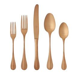 A photo of Nau Copper 5 Piece Place Setting