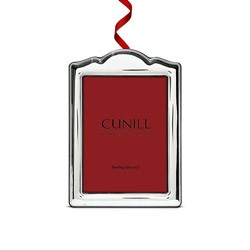A photo of Arch Picture Frame and Sterling Ornament