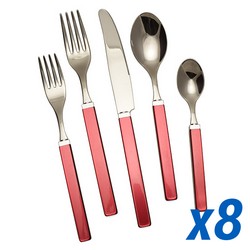 A photo of City Red 40pc Service for 8