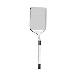 Conty White Rectangular Server, Large