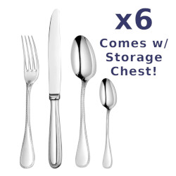Perles 24pc Service for 6 with Chest