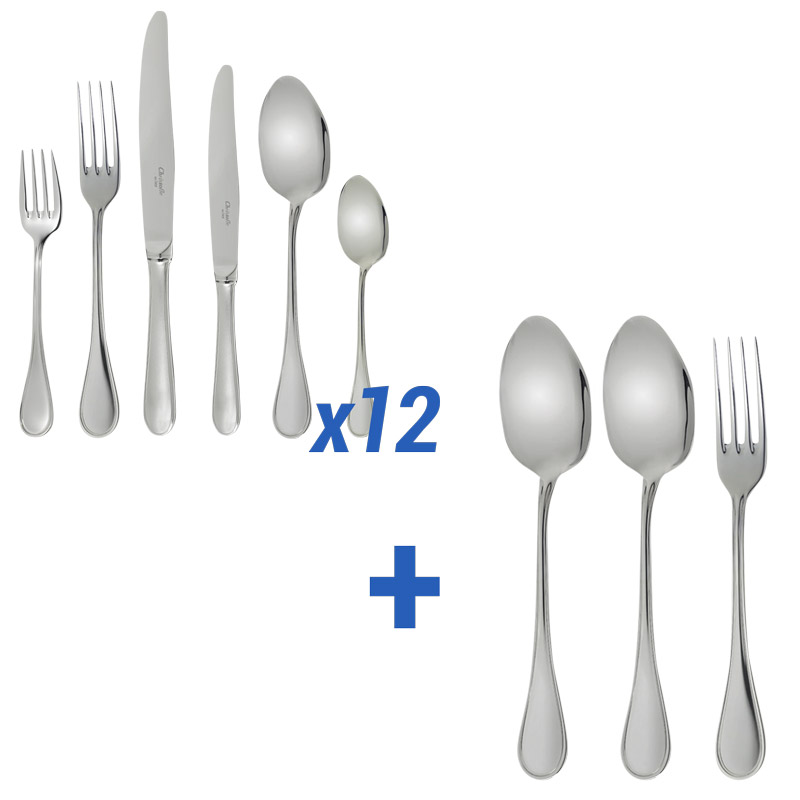 Albi Acier 75pc Service for 12