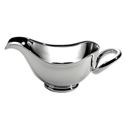 A photo of Vertigo Silver Plate Gravy Boat, 8oz