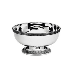 A photo of Silver Plated Pedestal Bowl, 5.5 
