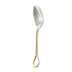 Carrousel Silver Plate & Gold Accents Tablespoon