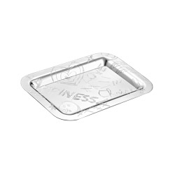 Graffiti Silver-Plated Rectangular Tray - 4 x 6 in
