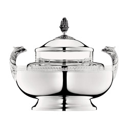 Silver-Plated Caviar Serving Set