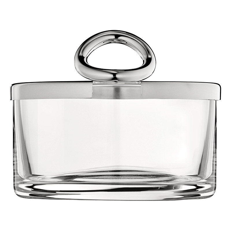 Vertigo Silver Plated Cheese/Jam Dish