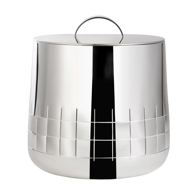 Graphik Silver Plated Ice Bucket