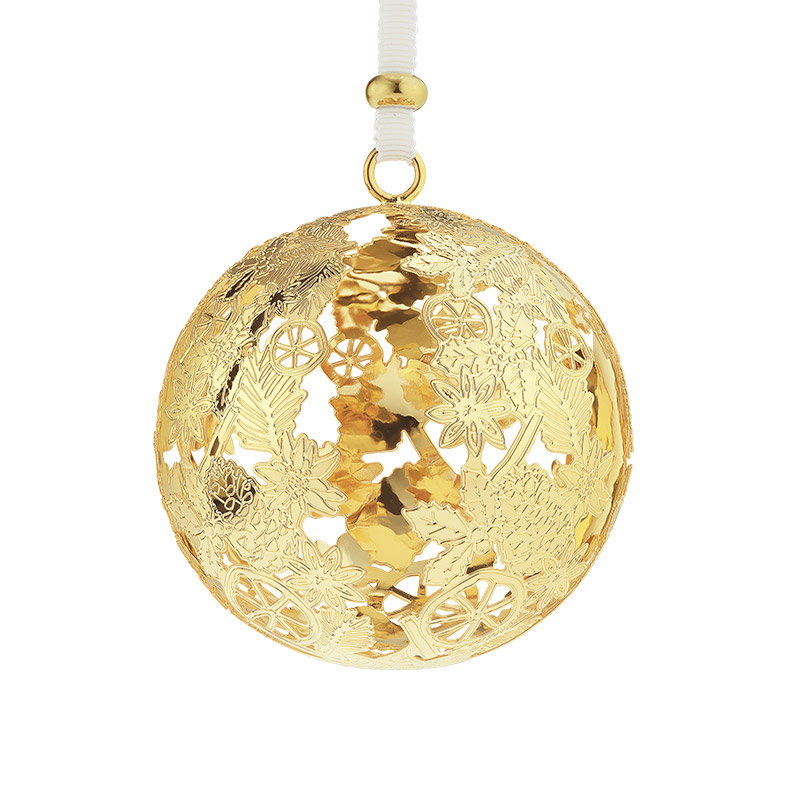 2025 Gold Christmas Ball
