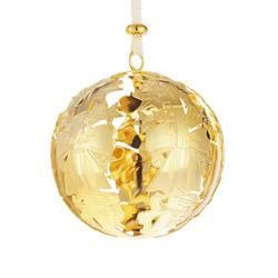 2026 Gold Christmas Ball