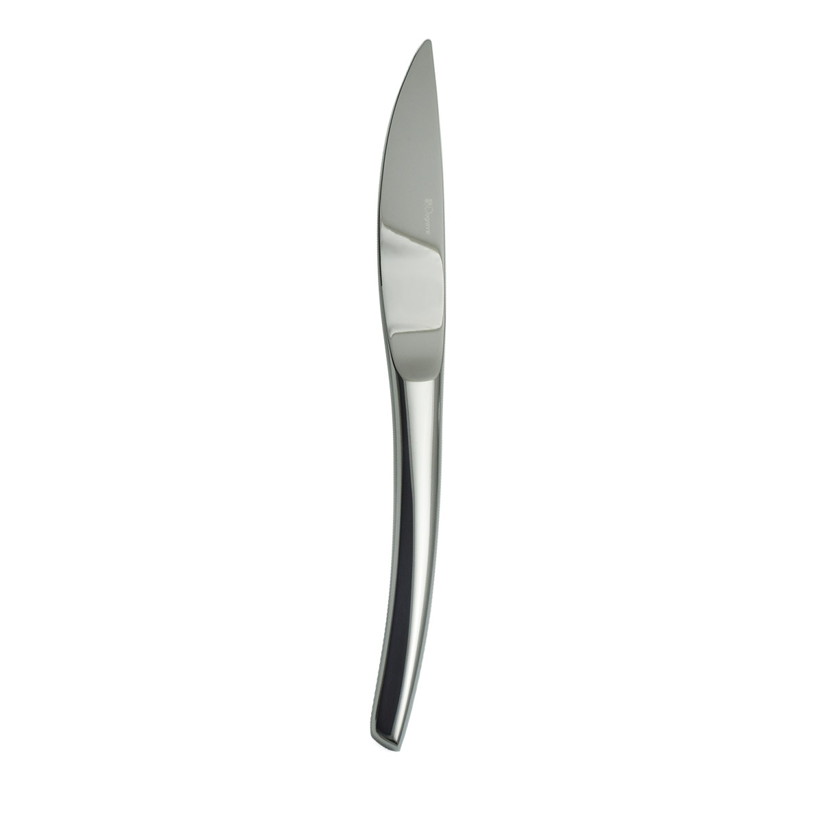 XY Mirror Table Knife, Solid Handle