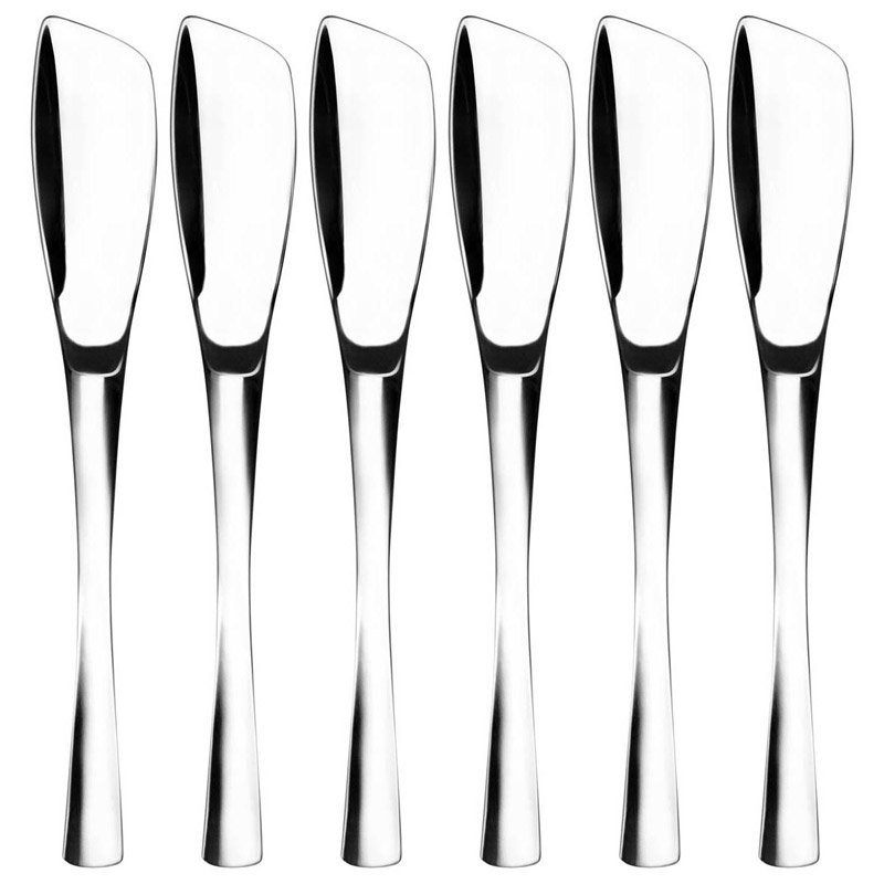 XY Mirror Gourmet Spatula, Set of 6
