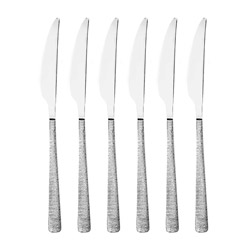 Astree Cisele Fish Knife,  Set of 6
