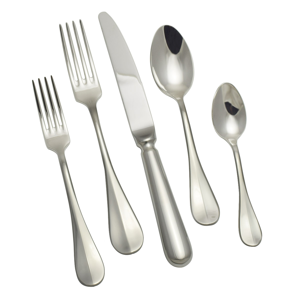 Blois Beau Manoir 5 Piece Place Setting, Solid Handle Knife