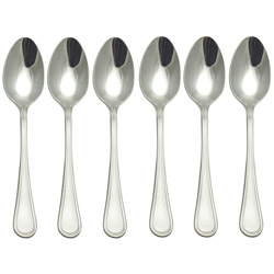 A photo of Confidence Mirror Dessert Spoon, Set of 6