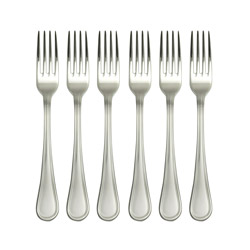 Confidence Mirror Dessert Fork, Set of 6