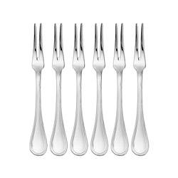 A photo of Confidence Mirror Snail Fork, 5-5/16", Set of 6