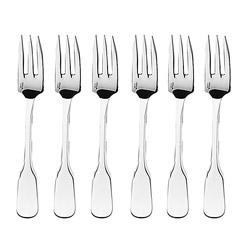 Lutece Mirror Fish Fork, Set of 6
