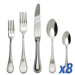 A photo of Verlaine 40pc Service for 8