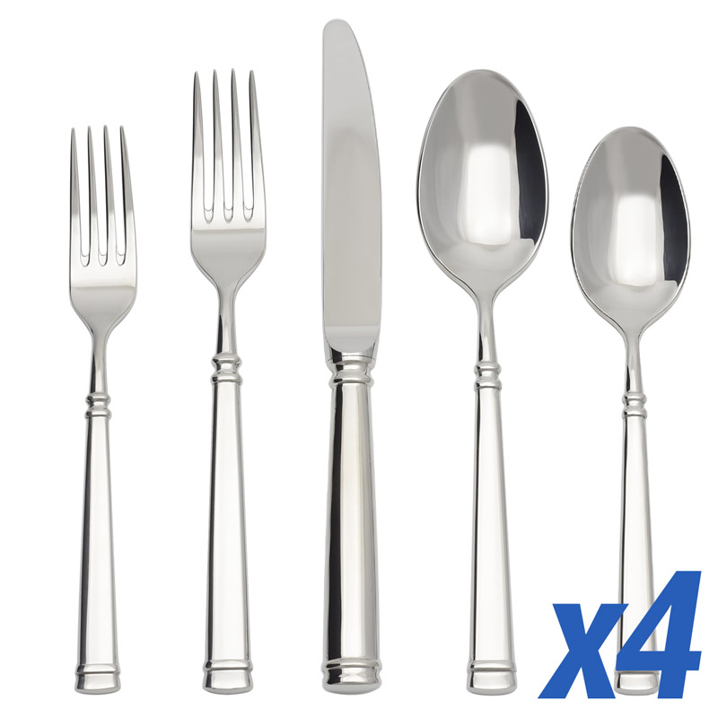 Absolu 20 Piece Service for 4 American Sized