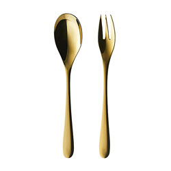 A photo of Onde Gold 2 Piece Serving Set