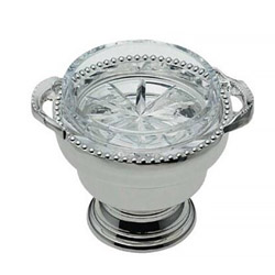 Individual Caviar Cup, Sturgeon Handles