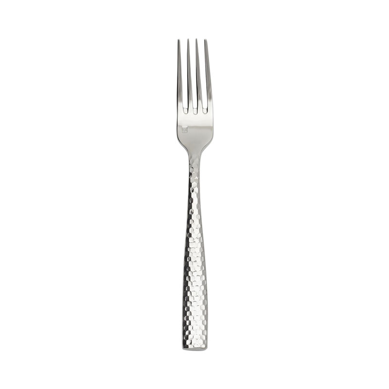 Lucca Faceted Table Fork, With Stamp