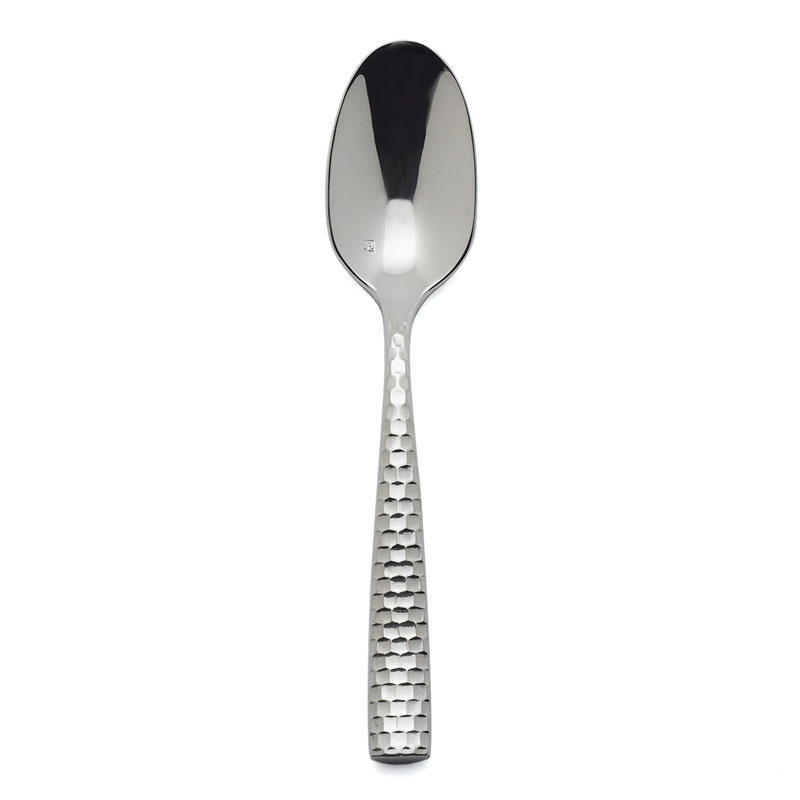 Lucca Faceted Teaspoon/Coffee Spoon, With Stamp