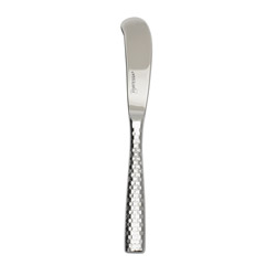 A photo of Fortessa Lucca Faceted Butter Knife