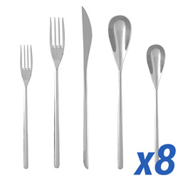 A photo of Dragonfly 40pc Service for 8
