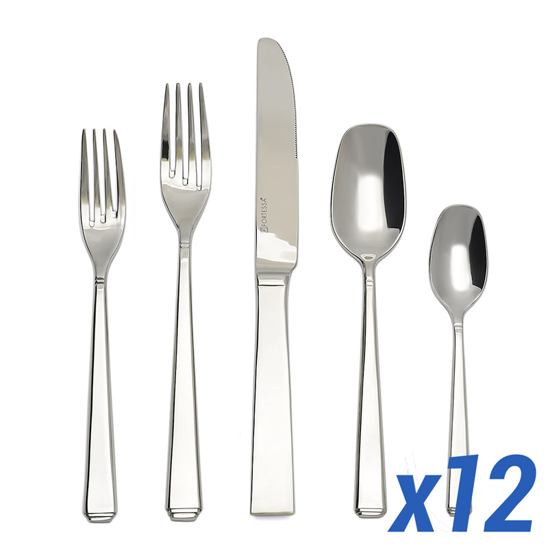 Scalini 62pc Service for 12, No Stamp