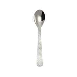 Cestino Oval Soup/Dessert Spoon with Stamp