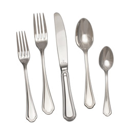 A photo of Medici 5pc Place Setting, With Stamp