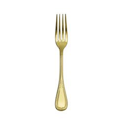 Savoy Gold Table Fork, With Stamp