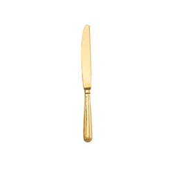 A photo of Savoy Gold Dessert Knife, Solid Handle