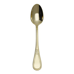 A photo of Savoy Gold Serving Spoon, With Stamp