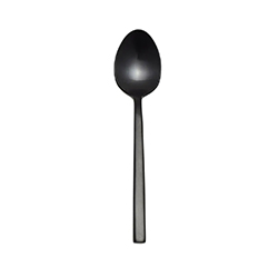 Arezzo Brushed Black Dessert Spoon