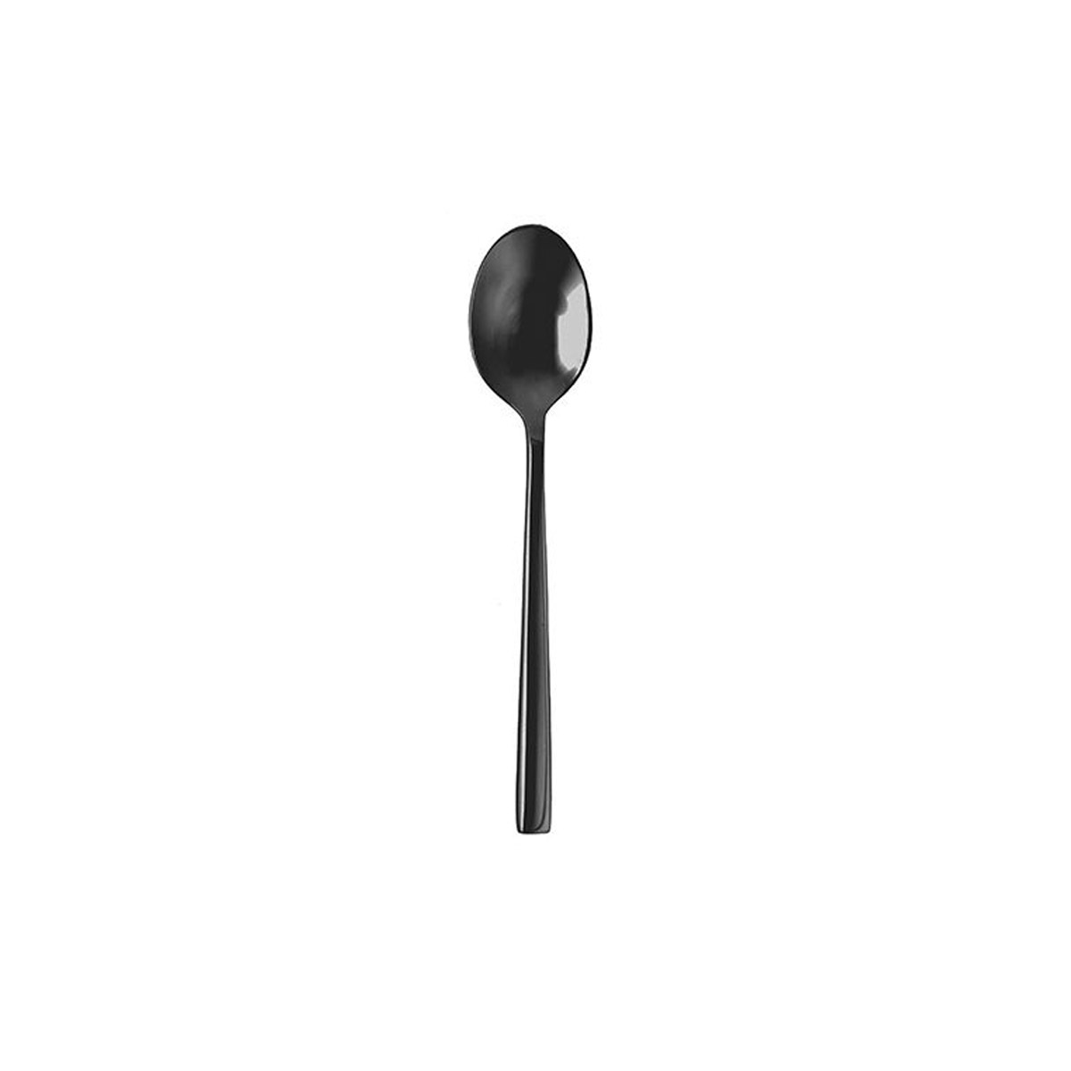 Arezzo Brushed Black Espresso Spoon