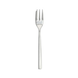 Arezzo Brushed Appetizer/Cake Fork with Stamp