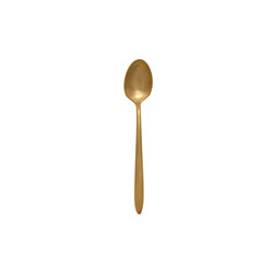 Velo Brushed Gold Teaspoon