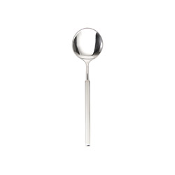 Jaxson Mirror Dessert/Oval Soup Spoon, With Stamp