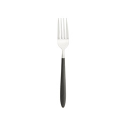 A photo of Velo Black/Brushed Dessert Fork