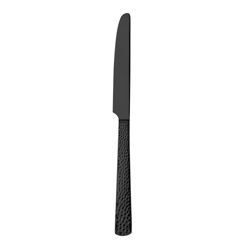 Nomad Brushed Black Table Knife